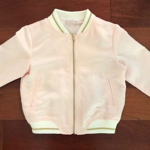 Kardashian kids pink zipper jacket
